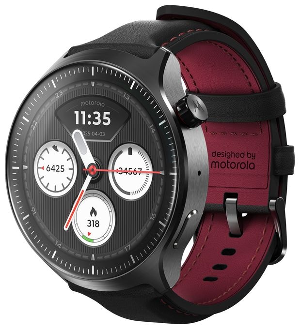 46 mm  Smartwatch Rund IP68 4G  Moto Watch Ultra (Edelstahl) 