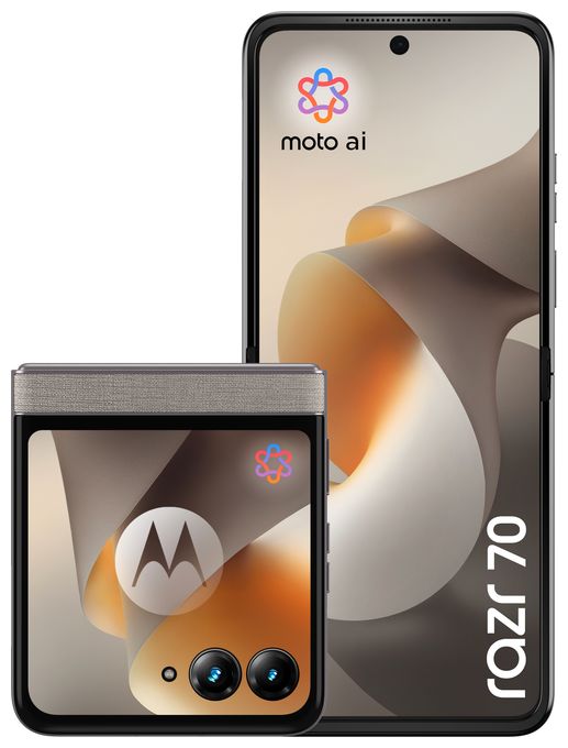 256 GB 5G Smartphone 17,5 cm (6.9 Zoll) Android 50 MP Dual Kamera Dual Sim WiFi 6E (PANTONE Hematite) Razr 70 