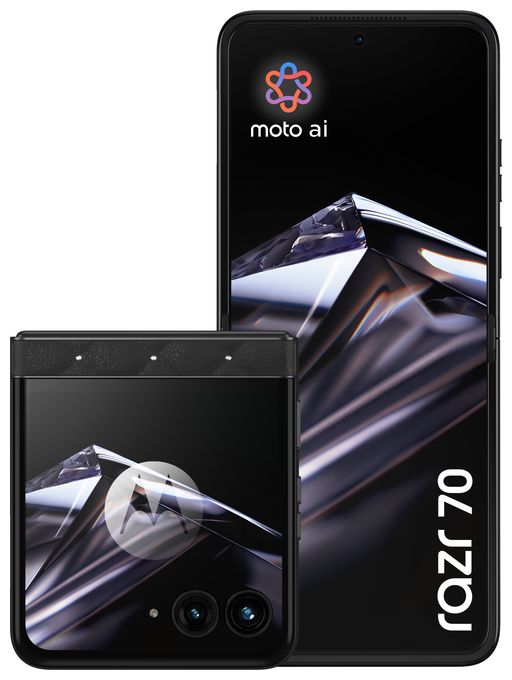 256 GB 5G Smartphone 17,5 cm (6.9 Zoll) Android 50 MP Dual Kamera Dual Sim WiFi 6E (PANTONE Meteorite Crystals by Swarovski) Razr 70 