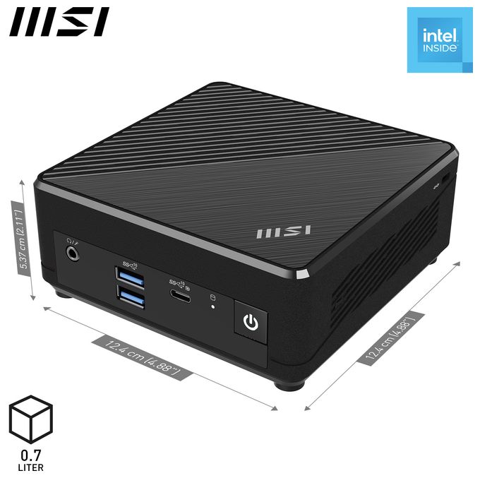 Mini-PC Intel® N 4 GB Ram 128 GB SSD Windows 11 Pro intern Cubi N ADL-007DE 