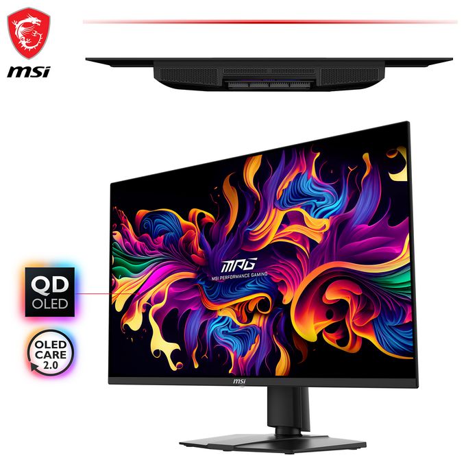 Quad HD Monitor 67,3 cm (26.5 Zoll) 16:9 1 ms 250 cd/m²  MPG 271QRXDE QD-OLED (Schwarz) 