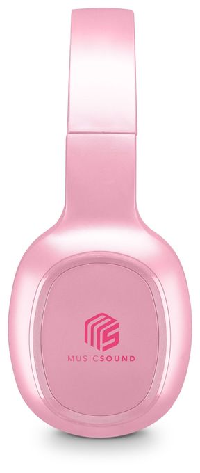 Over Ear Bluetooth Kopfhörer kabellos 14 h Laufzeit  Basic (Pink) 