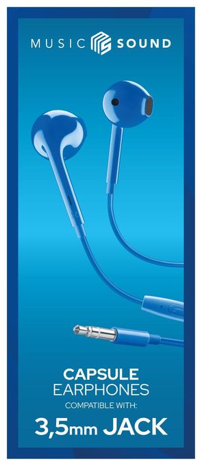 In-Ear Kopfhörer Kabelgebunden  Color (Blau) 