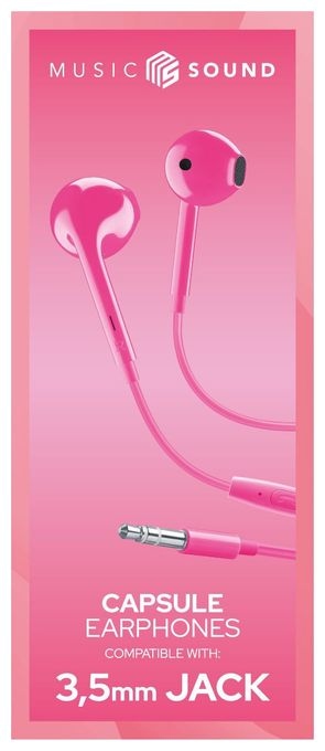 In-Ear Kopfhörer Kabelgebunden  Color (Pink) 