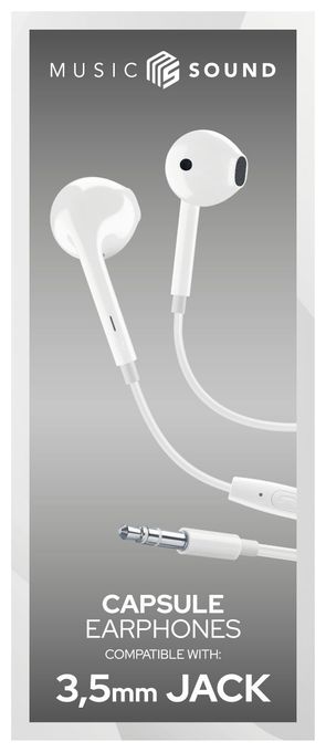 In-Ear Kopfhörer Kabelgebunden  Color (Weiß) 