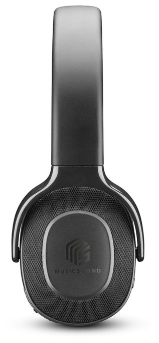 Ohraufliegender Bluetooth Kopfhörer kabellos 25 h Laufzeit  Deep (Schwarz) 