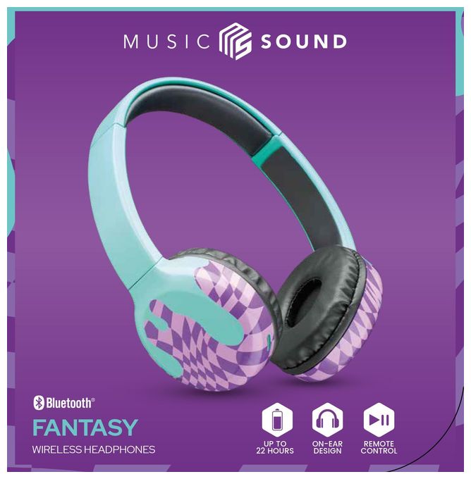 Ohraufliegender Bluetooth Kopfhörer kabellos 22 h Laufzeit  Fantasy (Grün) 