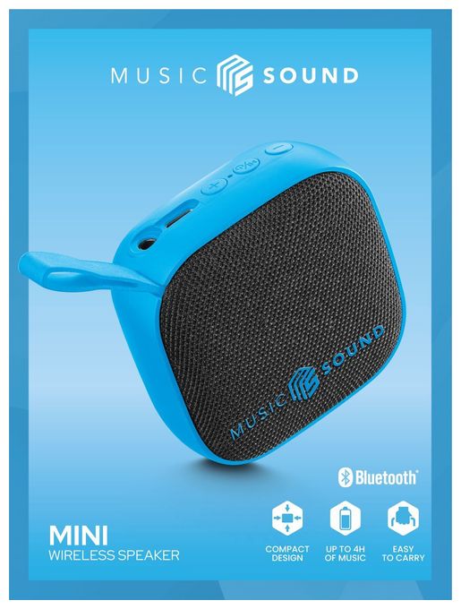 Bluetooth Lautsprecher  Mini (Blau) 