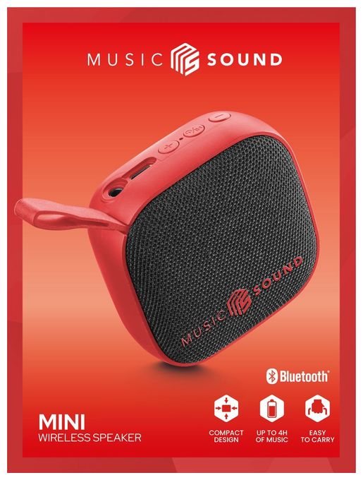 Bluetooth Lautsprecher  Mini (Rot) 