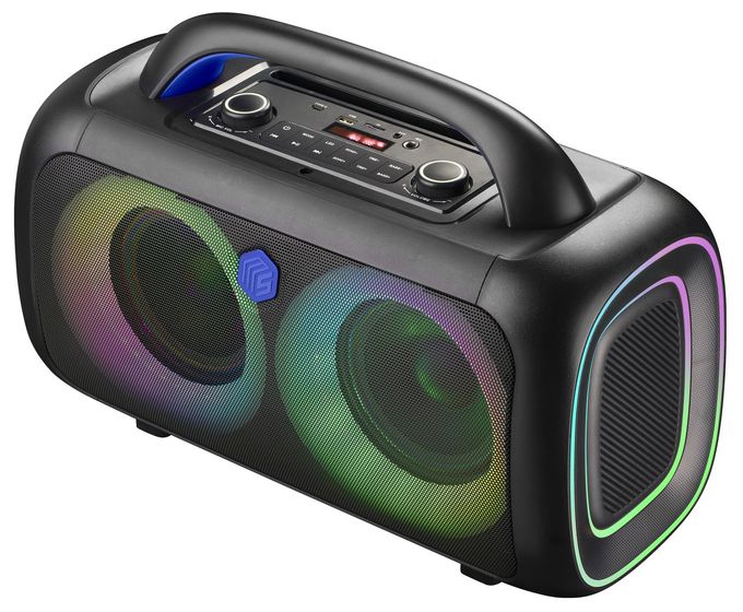80 W Bluetooth Lautsprecher Laufzeit bis 5 h  Sound Box 80S (Schwarz) 