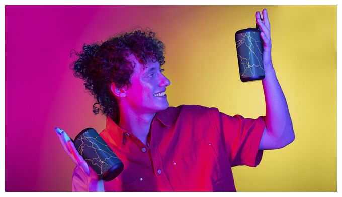 Bluetooth Lautsprecher  Vertical (Blau) 