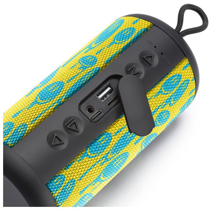 5 W Bluetooth Lautsprecher Laufzeit bis 4 h  Vertical (Gelb) 