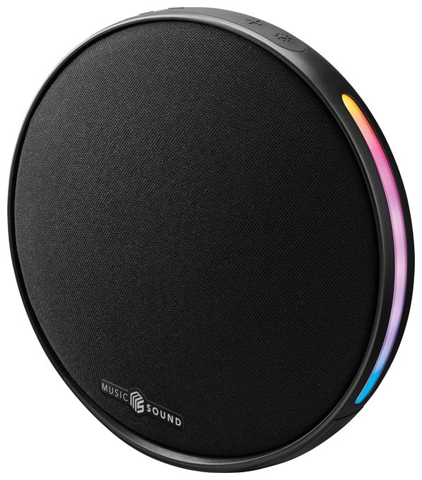 10 W Bluetooth Lautsprecher Laufzeit bis 8 h  Vora (Schwarz) 