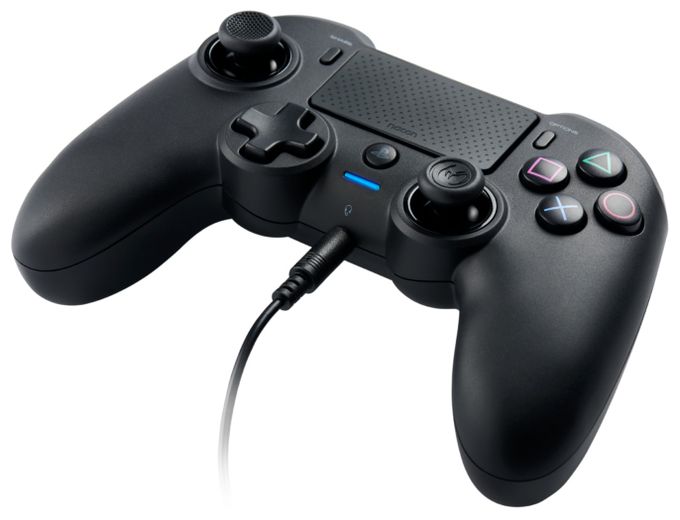 Analog / Digital Gamepad für PC, PlayStation 4  Asymmetric Wireless Controller (Schwarz) 