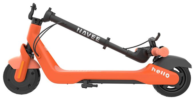130 W E-Scooter 55 Wh 11 km Reichweite 9 kg  K100 Pro (Orange) 
