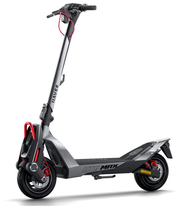 2400 W E-Scooter 15,3 Ah 100 km Reichweite 34 kg  UT5 Max (Grau) 