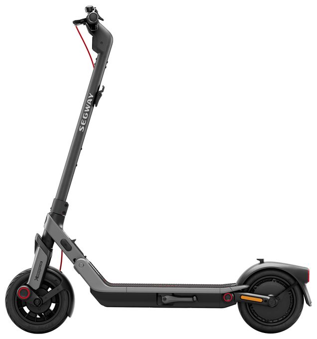 400 W E-Scooter bis 50 km Reichweite 17,5 kg  Ninebot E3 D (Schwarz) 