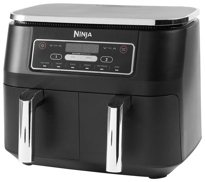 Doppel Heißluftfritteuse 7,6 l 2470 W  AF300EU (Schwarz) 