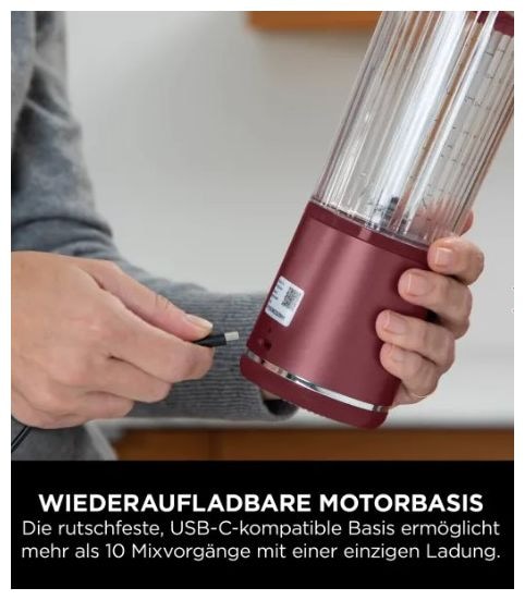 0,532 l Standmixer  BC151EU Blast (Farbe Cranberry) 