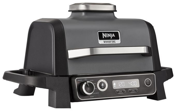 1 Zone(n) 2400 W  OG701EU Woodfire Outdoor Grill (Schwarz) 