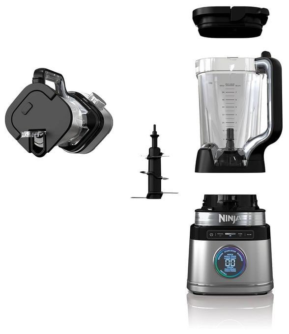 2,1 l Standmixer 1200 W  TB201EU Detect Power Mixer Pro (Schwarz, Silber) 