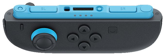 Analog / Digital Joystick für Nintendo Switch 2  Joy-Con 2 (L) (Schwarz, Blau, Rot) 