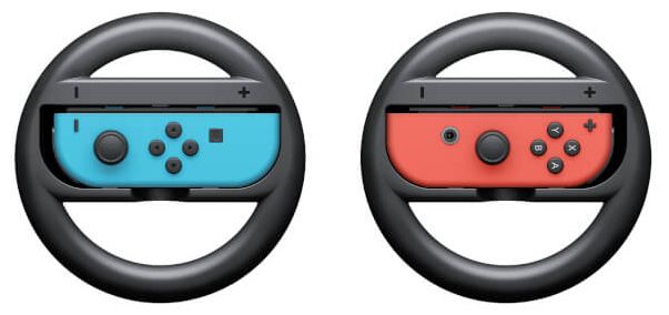 Nintendo Switch  Joy Con Lenkrad (Schwarz) 