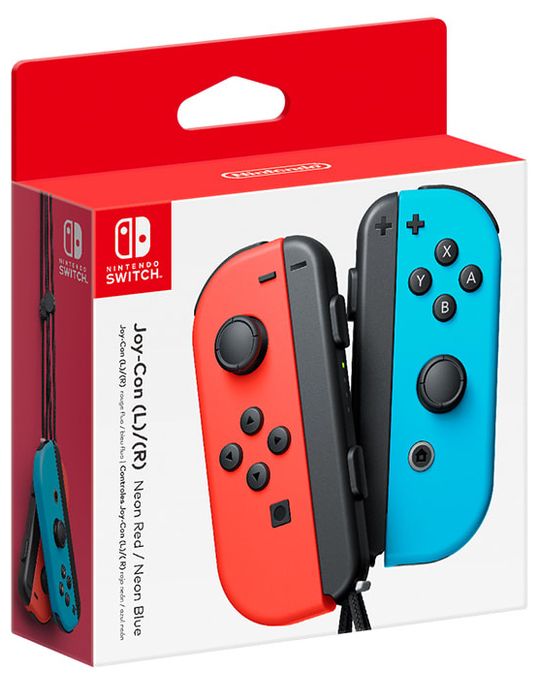 Joy-Con™ (L)/(R) Neon Red/Neon Blue 