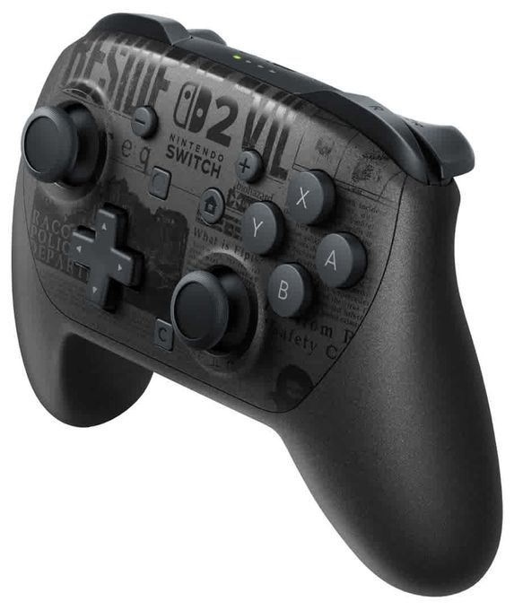 Analog / Digital Gamepad für Nintendo Switch 2  Pro Controller - Resident Evil Requiem Edition (Schwarz) 