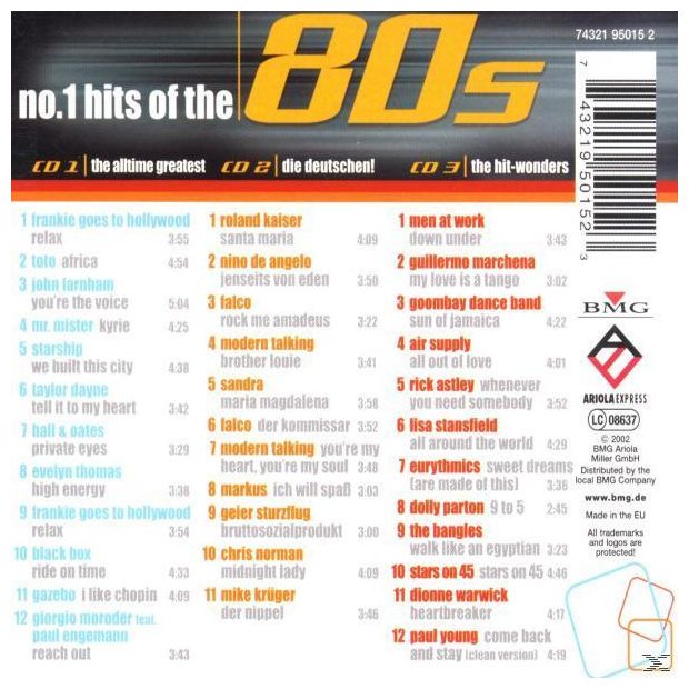 No.1 Hit-Box Of The 80's 
