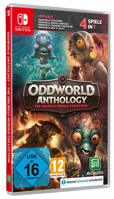 Oddworld Anthology: The Unlikely Heroes Collection (Nintendo Switch) 