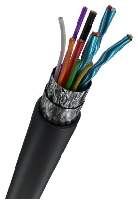 20 Gbit/s Stecker Rundkabel USB C auf USB C bis 60 W 2 m  D1C33201 (Schwarz) 