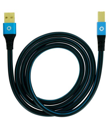 0,48 Gbit/s Stecker Rundkabel USB A auf USB C 7,5 m  USB Plus B (Blau) 