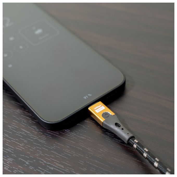 10 Gbit/s Stecker Rundkabel USB A auf USB C bis 60 W 2 m  USB Primus AC (Schwarz) 
