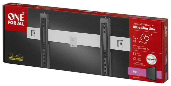 Wand Halterung bis 165,1 cm (65") 80 kg WM6411 