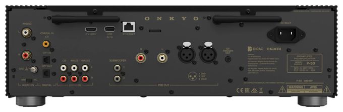 Receiver  P-80 (Schwarz) 
