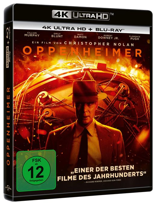 Oppenheimer (4K Ultra HD BLU-RAY + BLU-RAY) 
