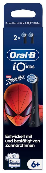 iO Kids 6+ Marvel Spiderman Aufsteckbürsten, 2 Stück 