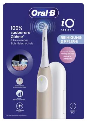 Vibrierende Zahnbürste für Erwachsene  iO Series 2 (Pink, Weiß) 