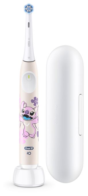 Rotierende Zahnbürste für Kinder  Kids Stitch (Weiß/Pink) 