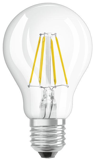 LED Lampe Globe E27 EEK: E 470 lm Warmweiß (2700K) entspricht 40 W Star 