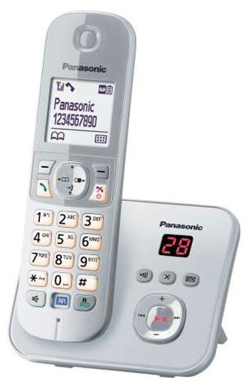 DECT-Telefon  KX-TG6823GS (Silber, Weiß) 