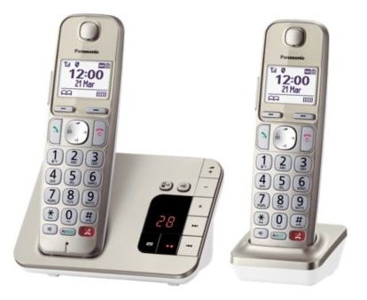 DECT-Telefon  KX-TGE262 (Champagner) 