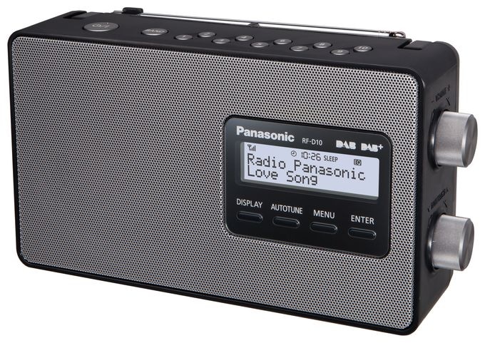 DAB, DAB+, FM Radio Persönlich  RF-D10 (Schwarz) 