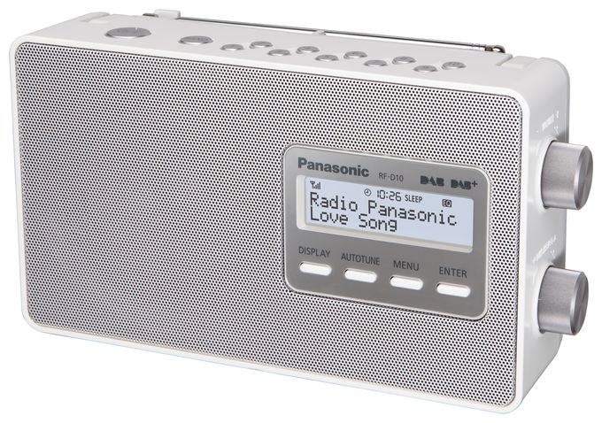 DAB, DAB+, FM Radio Persönlich  RF-D10 (Weiß) 
