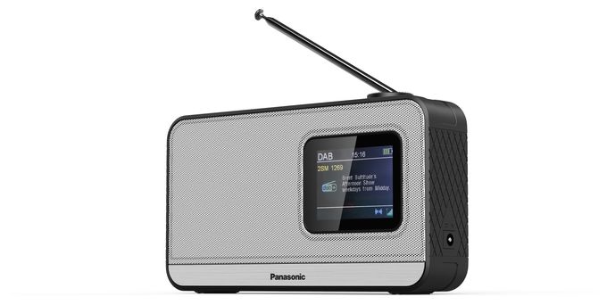 Bluetooth DAB+, FM Radio Tragbar  RF-D15 (Schwarz, Silber) 