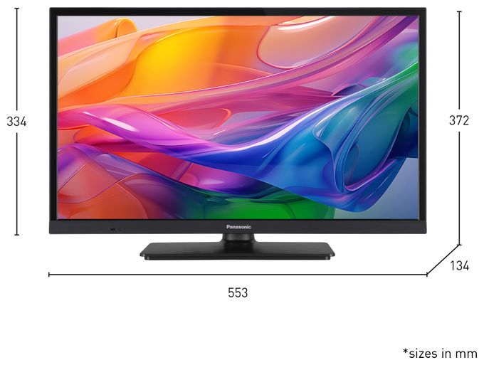 LCD/TFT 61 cm (24 Zoll) Fernseher HD-ready VESA 75 x 75 mm TV-24S50AEZ 