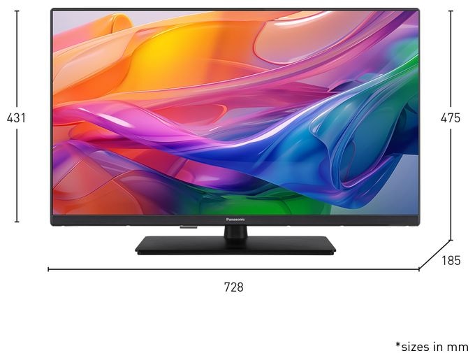 LCD/TFT 81,3 cm (32 Zoll) Fernseher HD-ready VESA 75 x 75 mm TV-32S50AEZ 