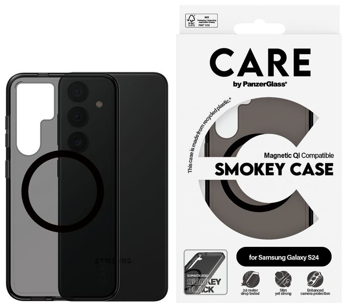 Cover für Samsung Samsung - Galaxy S24  1156 Flagship Case (Schwarz) 