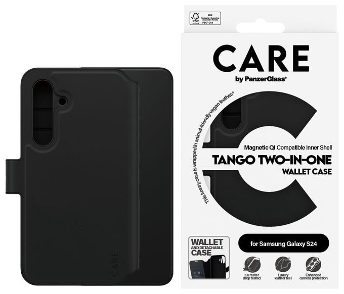Cover für Samsung Samsung - Galaxy S24  1163 Feature Case (Schwarz) 